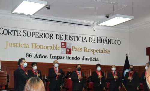 Corte Superior de Justicia conmemoró a magistrados por su día