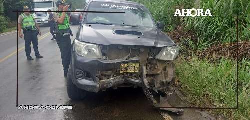 Accidente en Tingo María que deja varios heridos, involucra a hijo del exalcalde de Yarumayo 