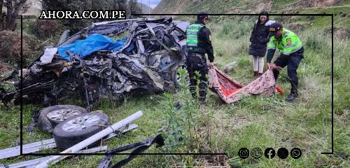 Grave accidente en carretera Canta-Huayllay deja tres heridos