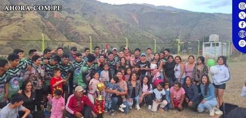 Defensor Monzón campeón en la liga de Tomayquichwa