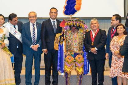 Gorehco extiende invitación presidencial para Festival de los Negritos en Huánuco