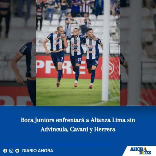 Boca Juniors enfrentará a Alianza Lima sin Advíncula, Cavani y Herrera