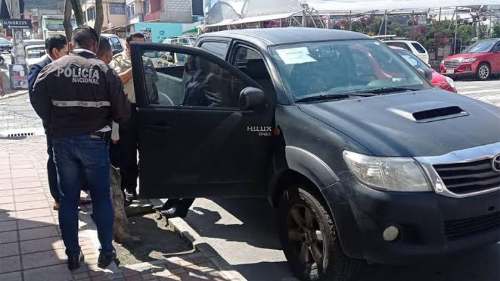 Operativo policial atrapó a hombre con vehículo robado