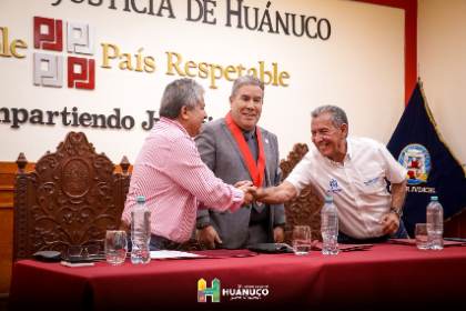 Gorehco asumirá expediente técnico y ejecución del Módulo de la Unidad Modelo de Flagrancia