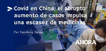 Covid en China: el abrupto aumento de casos impulsa una escasez de medicinas