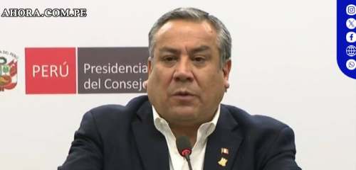 Adriazén defiende gestión de Boluarte frente a críticas y bajas cifras de aprobación