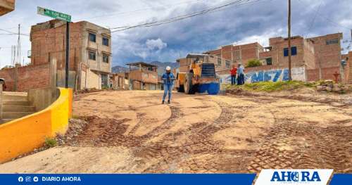 Tras varias semanas, por fin intervinieron vías afectadas por lluvias en Pillco Marca