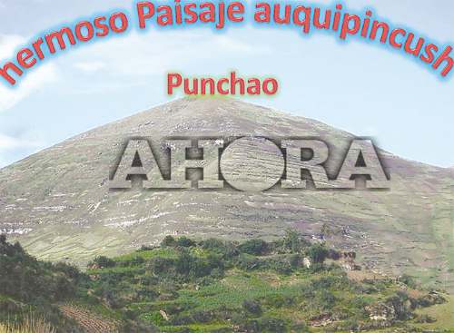Gorehco construirá pistas, veredas y canal en Punchao