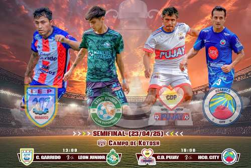 Terminó la primera rueda en la Liga de Pillco Marca