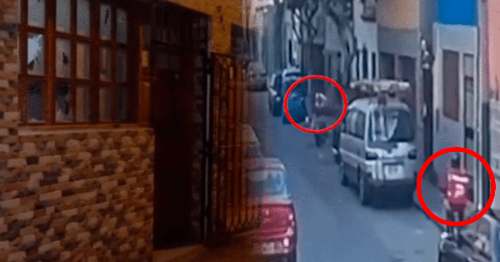 Conmoción en Barranco: un falso repartidor lanza un explosivo al interior de un edificio residencial a la vista de todos.