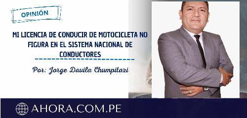 MI LICENCIA DE CONDUCIR DE MOTOCICLETA NO FIGURA EN EL SISTEMA NACIONAL DE CONDUCTORES