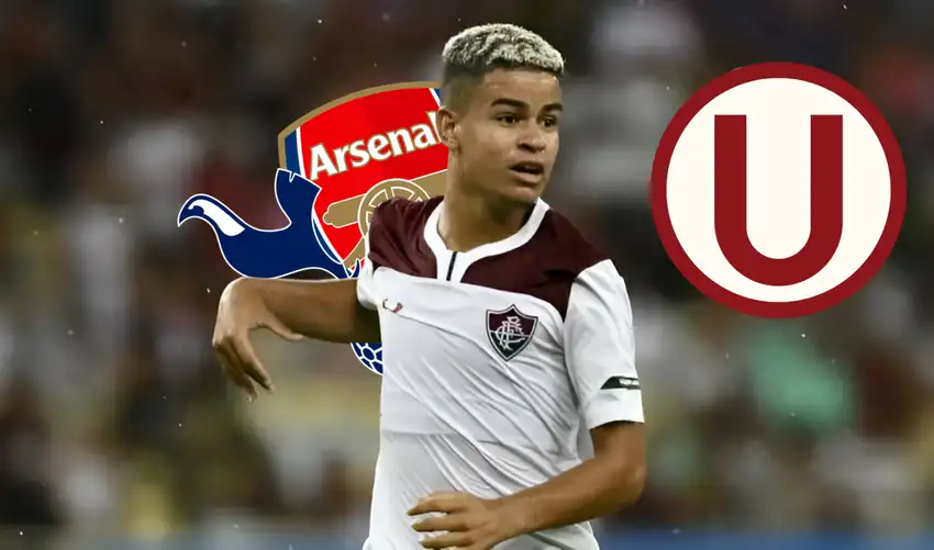 Universitario ficha a Miguel Silveira, ex Fluminense seguido por Arsenal y Tottenham