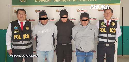 Detienen a tres integrantes de la banda criminal "Los Raqueteros del 14"