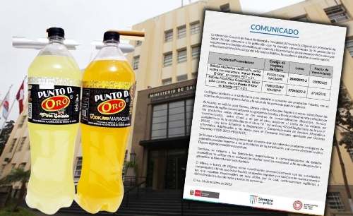 Digesa/Minsa pide a la población no consumir bebida llamada “Punto D Oro”