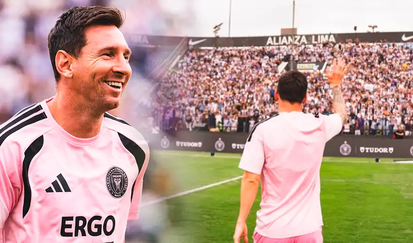 Lionel Messi agradece el cariño y destaca a Matute tras su visita a Lima