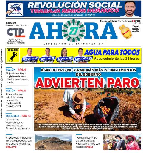 Inauguran primer anillo vial que une Amarilis, Huánuco y Pillco Marca