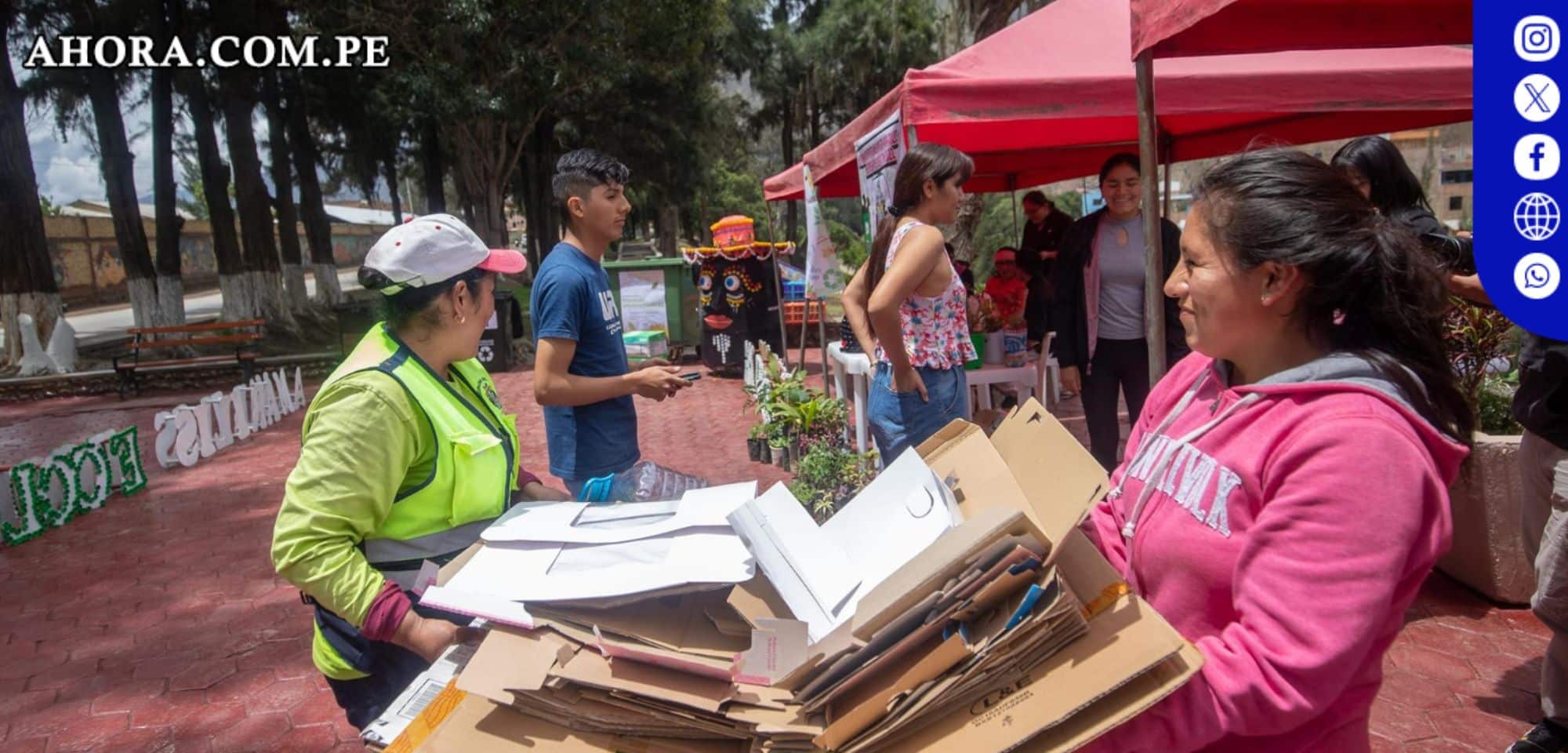 Amarilis promueve el reciclaje con el Ecotrueque "Amarilis Recicla Ya 2024