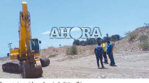 Maquinaria pesada llegó a sector Piedra Molino