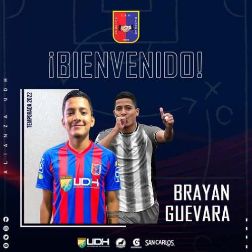 Lateral izquierdo Brayan Guevara, otro jugador de Unión Huaral