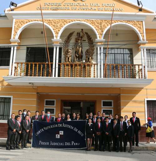 Corte Superior de Justicia Huánuco celebra 86 años de fundación
