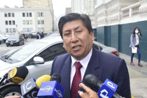 Waldemar Cerrón: "Perú Libre no le tiene miedo a un eventual cierre del Congreso"