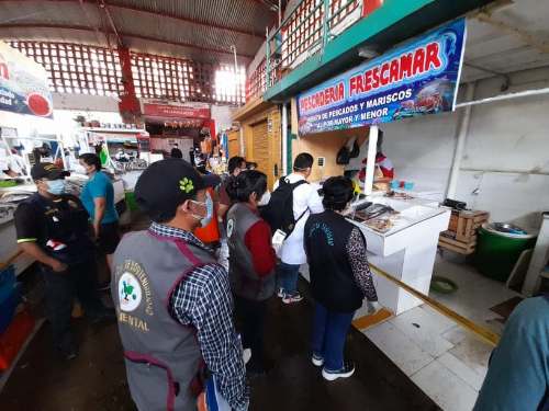 Mercado Modelo de Huánuco podría ser clausurado por 15 días tras incumplimiento de medidas sanitarias