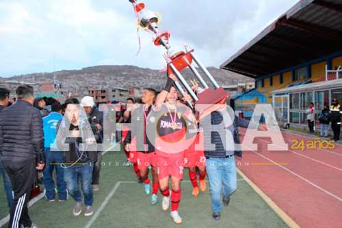 Municipal de Agomarca es el campeón de Pasco