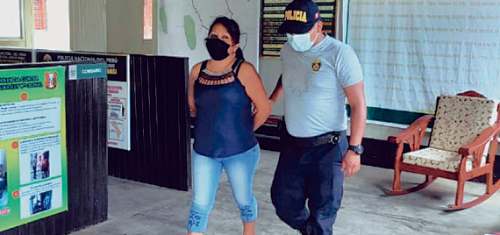 Capturan a mujer solicitada por tráfico de drogas