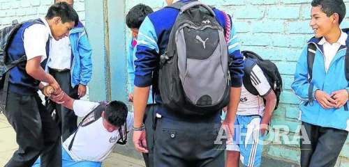 Adolescentes que realicen bullying serán castigados con 6 años de internamiento