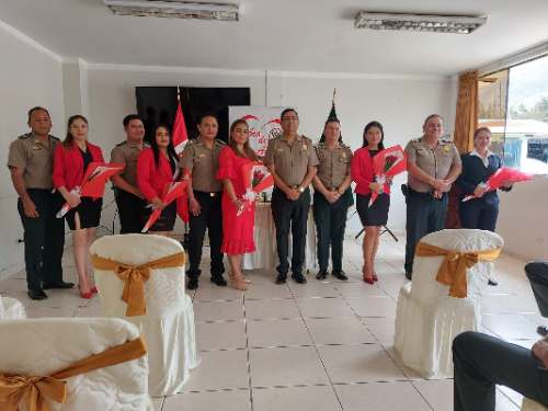 Juramentó el Consejo Directivo del CODAM-PNP de la V Macro Región Policial Huánuco - Pasco