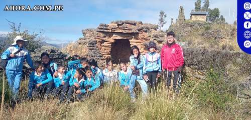 Estudiantes de Chavinillo buscan defender zona arqueológica "Mazur"