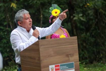 Pulgar exige acción del Estado frente al avance de la mineria ilegal y las economías ilícitas en la selva