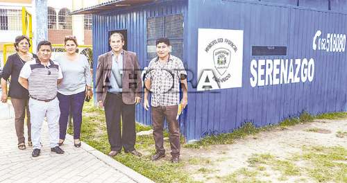 Municipalidad de Huánuco reactiva caseta de serenazgo