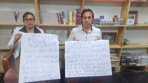 Sentenciado por violación, Ciro Calero presenta apelación y cuestiona proceso judicial