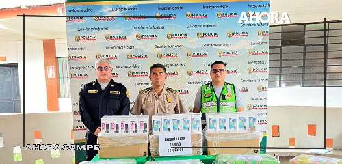 Contrabando en la Mira: Incautan medio millar de celulares