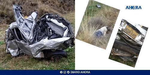 Accidente de tránsito en Huánuco deja un fallecido: Conductor pierde la vida tras caer en abismo