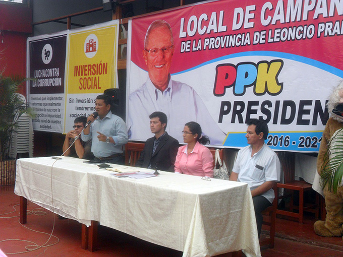 Representantes de PPK en Huánuco en desacuerdo con unión civil
