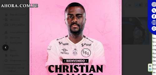 Sport Boys anuncia el fichaje de Christian Ramos para el Torneo Clausura