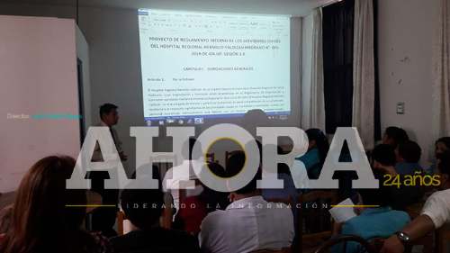 Presentan proyecto del reglamento interno del Servidor Civil del hospital