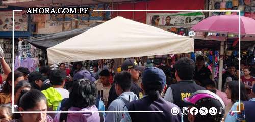 Venta de cohetes y clima inseguro se vivió en mercados de Huánuco