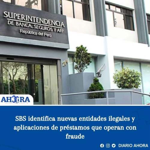 SBS identifica nuevas entidades ilegales y aplicaciones de préstamos que operan con fraude