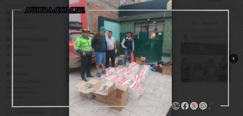 Persecución y captura en San Rafael: Suboficial de la PNP y conviviente detenidos