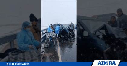 Accidente en carretera Pasco-Huayllay deja cinco heridos graves