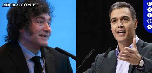 Javier Milei acusa a Pedro Sánchez de 'traer pobreza y muerte' con sus políticas