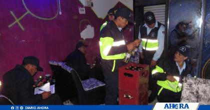 Autoridades unen esfuerzos para controlar venta de alcohol y sustancias prohibidas