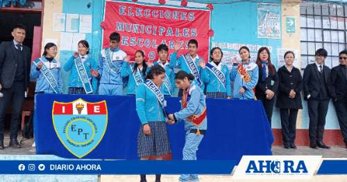 Nuevas autoridades escolares juramentadas en el Municipio Escolar