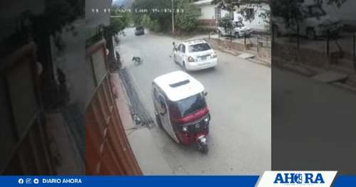 Niño en estado crítico tras ser arrollado por patrullero en persecución de camioneta