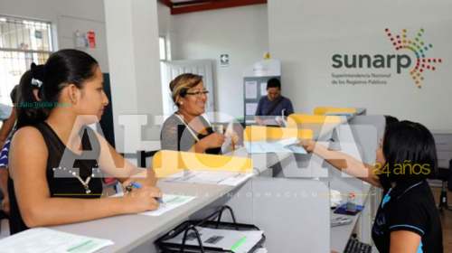 Sunarp cobrará 10 céntimos por copia de partida registral