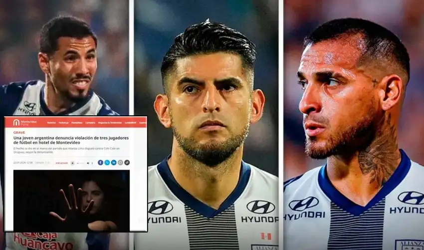 Denuncia contra tres jugadores de Alianza Lima trasciende a la prensa internacional