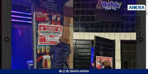 Clausuran discoteca "Éxtasis" y Night Club "La Bahía" en Yanacancha por irregularidades